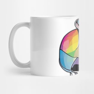 Mouse Rainbow Shadow Silhouette Anime Style Collection No. 391 Mug